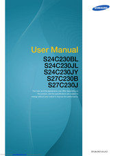 Samsung S24C230JY User Manual