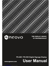 AG Neovo PN-46D User Manual