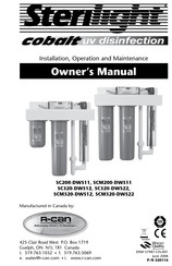 Sterilite Cobalt SCM200-DWS11 Owner's Manual