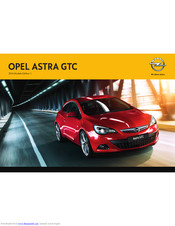 Opel ASTRA GTC 2014 Brochure & Specs