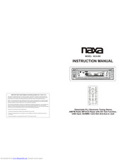 Naxa NCA-699 Instruction Manual