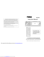 Naxa NCD-694 Instruction Manual