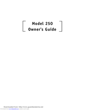 Directed Electronics Rattler 250 Owner's Manual