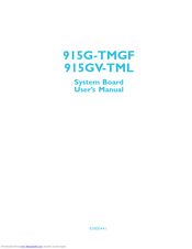 DFI 915G-TMGF User Manual