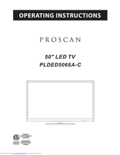 Curtis PROSCAN PLDED5066A-C Operating Instructions Manual