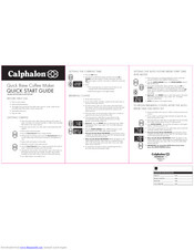 Calphalon HE120CMG Quick Start Manual