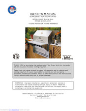 Crown Verity BI-48 Owner's Manual