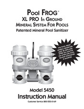 Pool Frog Pool Frog XL PRO 5450 Instruction Manual