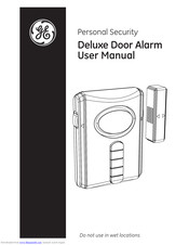 GE DeluxeDoorAlarm User Manual