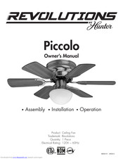 Hunter Revolutions Piccolo Owner's Manual