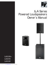 Electro-voice SxA180 Manuals | ManualsLib