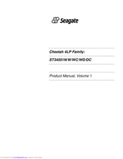 Seagate ST34501WC Product Manual