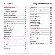 Sony Ericsson W908c User Manual