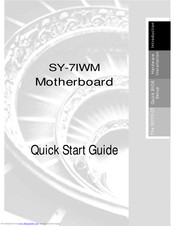 SOYO SY-7IWM/L V1.0 Quick Start Manual