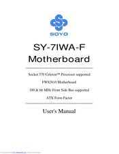 SOYO SY-7IWA-F User Manual