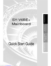 SOYO SY-V6BE+ Quick Start Manual