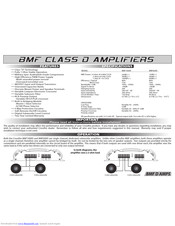 Crossfire BMF600D Installation And Operation Manual