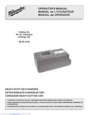 Milwaukee 48-59-0192 Operator's Manual