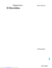 Electrolux ESF 65060 User Manual