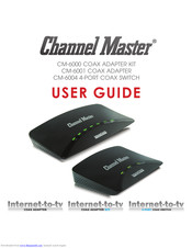 Channel Master CM-6001 User Manual