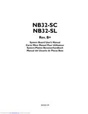 DFI NB32-SC User Manual