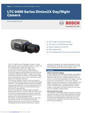Bosch LTC 0498 Series Technical Specifications