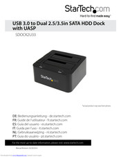 StarTech.com SDOCK2U33 Instruction Manual