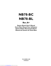 DFI NB78-BC User Manual
