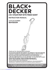 Black & Decker BDH1850SM Instruction Manual