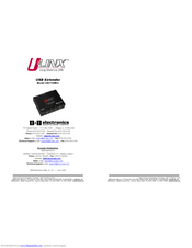 B&B Electronics ULinx UEC100M/4 Manual