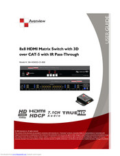 Avenview SW-HDM3D-C5-8X8 User Manual