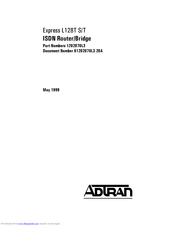 ADTRAN Express L128T S User Manual