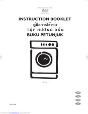 Electrolux EW 1278 F Instruction Booklet