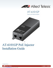 Allied Telesis AT-6101GP Installation Manual