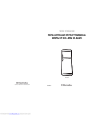 Electrolux ER 8625 D Installation And Instruction Manual
