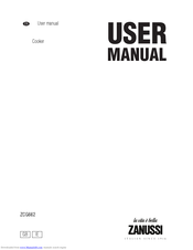 Zanussi ZCG662 User Manual