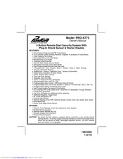 Audiovox Pursuit PRO-9775 Owner's Manual