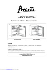 Avanti AR2416B Instruction Manual