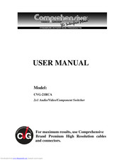 Comprehensive CVG-21RCA User Manual