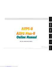 AOpen AXPS-U User Manual