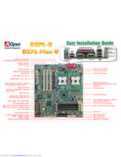 AOpen DXPL-U Installation Manual