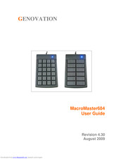 GENOVATION MacroMaster684 User Manual