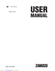 Zanussi ZWT 71401 WA User Manual