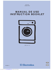Electrolux EDE 421 E Instruction Booklet