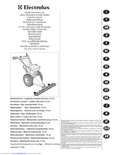 Electrolux Bar Mower Instruction Manual