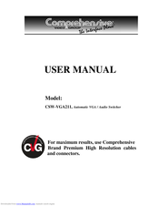 Comprehensive CSW-VGA211 User Manual