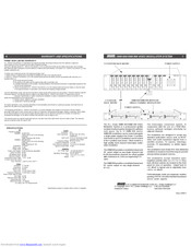 Drake VMM 600 Quick Manual