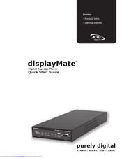 ADTEC displayMate Quick Start Manual