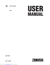 Zanussi ZGL642T User Manual