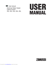 Zanussi DR 60/L User Manual